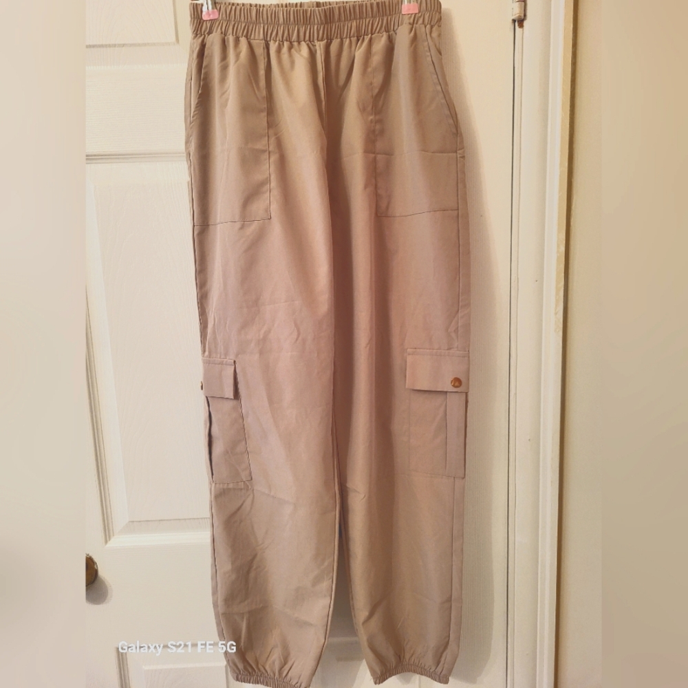 Tan Cargo Pants
